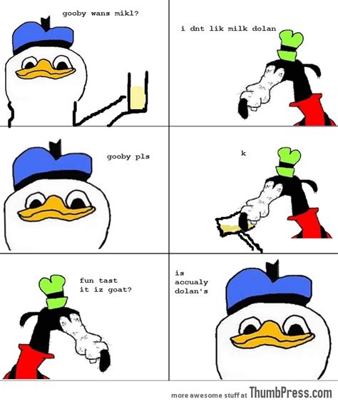 Dolan Comics Gooby Pls The Weird And Cruel Comics That The Internet Loves