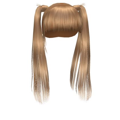 Blonde Hd Slick Pigtails Roblox
