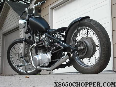 Yamaha XS650 Bobber Chopper NITROUS XS650 Chopper