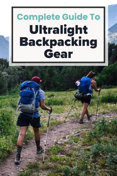 Best Ultralight Backpacking Gear – Bearfoot Theory