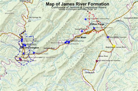 James River Watershed Map - Share Map