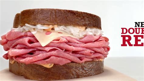 Arby's New York Double Stack Reuben - Double New York Ad Commercial on TV