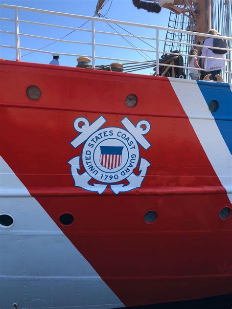 Uscgc Eagle In Oslo Today ⛵️🦅 Rtallships