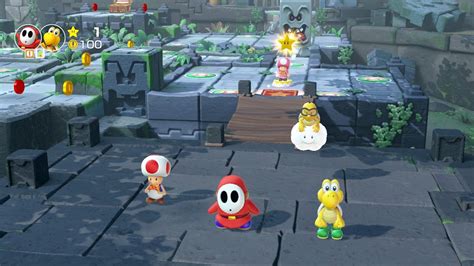 Super Mario Party Partner Party 2281 Domino Ruins Shy Guy Koopa