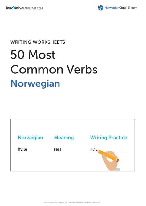 16+ Norwegian Worksheets for Beginners PDF Printables