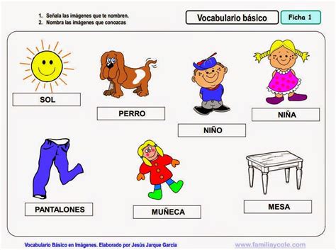 Pin En Vocabulario BÁsico