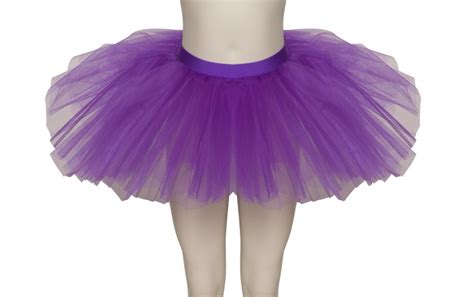 Purple Premium Soft Net Tutu Skirt Dance Ballet Girls And Ladies All Sizes