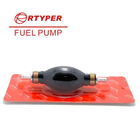 9mm Fuel Pump Hand Primer Bulb All Fuels Length Used For Boat Ship Cars