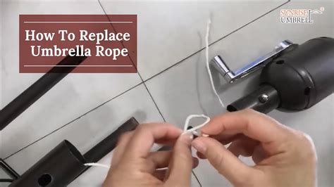 How To Fix The Cord On A Patio Umbrella At Summer Abbott Blog