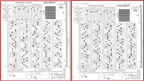 Neet Omr Sheet