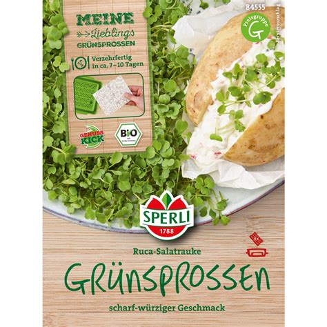 Sperli Nachf Llpads Microgreen Garden Bio Ruccola Kaufen Bei Obi