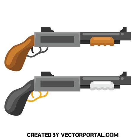 Art Collectibles Shotgun Cut File Shotgun Clipart Shotgun Png Shotgun