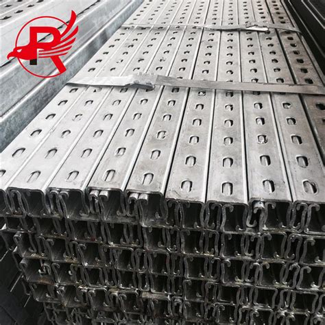 Custom Factory Direct Supply Slotted Galvanized Strut Channel Steel