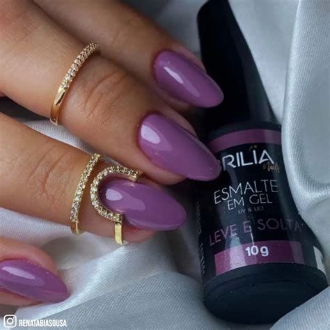 Esmalte Em Gel Brilia Nails Leve E Solta G Usina Das Unhas