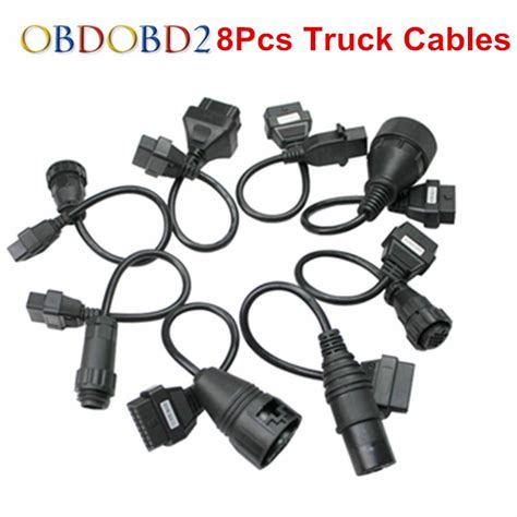 Full Set Truck Cables Obd Car Diagnostic Cables Connector Truck Cable