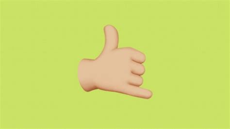 Qué significa el emoji de WhatsApp de la mano con el pulgar y el