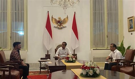 Bertemu Jokowi Presiden Syahrul Yasin Limpo Pamit Mundur Dari Kabinet