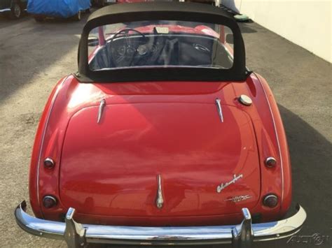 Austin Healey Bn Two Seater Roadster Red Black Speed