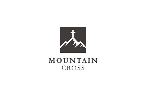 Church Cross Mountain Logo Design Vector Graphic by sore88 · Creative ...