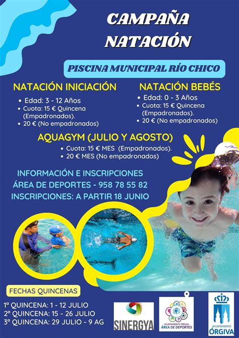 CAMPAÑA DE NATACIÓN Ayuntamiento de Órgiva