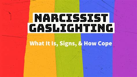 Narcissist Gaslighting What It Is Signs How Cope