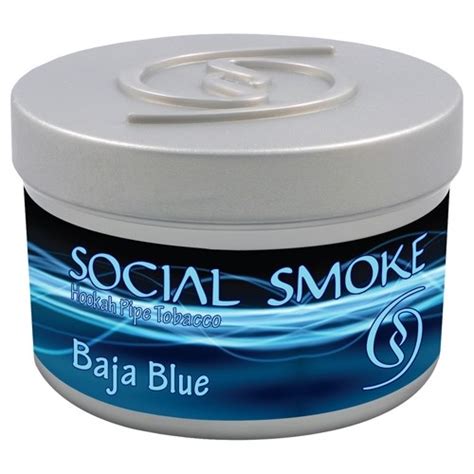 Social Smoke Baja Blue Shisha Tabak Gr Tabakversand Ch Alles