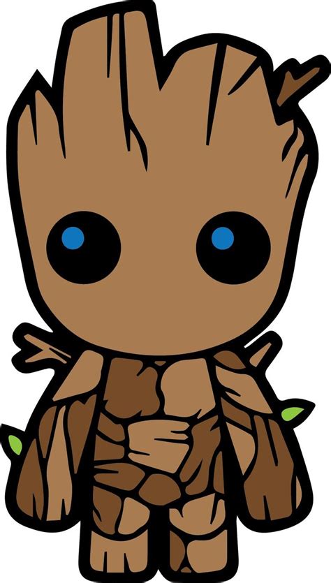 Baby Groot SVG | Etsy | Baby groot, Chibi marvel, Groot marvel