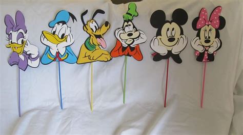 Mickey Mouse Clubhouse Centerpiece Character Large Inch Picks Party