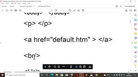 Explication Des Differentes Balises En Html Et Css Youtube