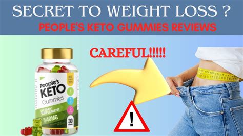 Peoples Keto Gummies Review ⛔️⚠️shocking News⚠️⛔️ Peoples Keto