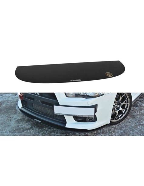 Lame De Pare Chocs Sport Avant V 3 MITSUBISHI LANCER EVO X Maxton