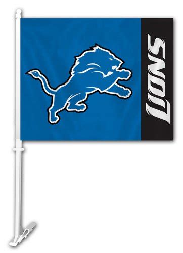 Buy Detroit Lions NFL Car Flag | Flagline