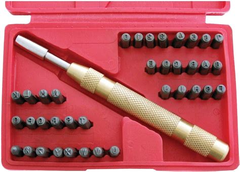 Alpha Numeric Punch Set Fourby Co Uk