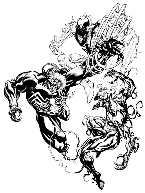 Anti Venom Coloring Pages