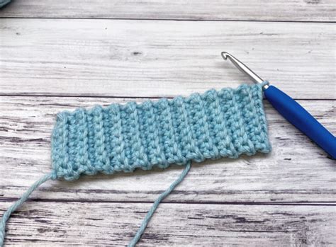 Single Crochet Ribbing Easy Tutorial Love Life Yarn