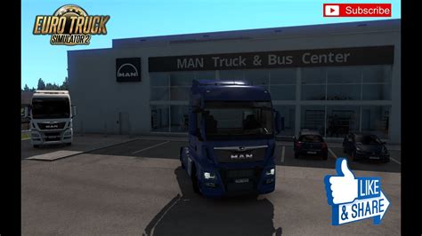 [ets2 V1 39] Man Tgx Euro 6 V2 2 Madster Fmod And Open Window Youtube