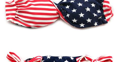 Girly En Geeky Stars N Stripes Bikini