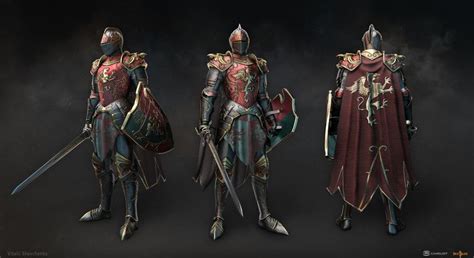 Artstation Medieval Fantasy Armor Vitalii Shevchenko Fantasy Armor