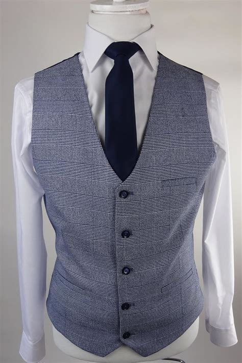 Navy Wool Suit Marvin Waistcoat Rental Option 95 Euro Tom Murphy S