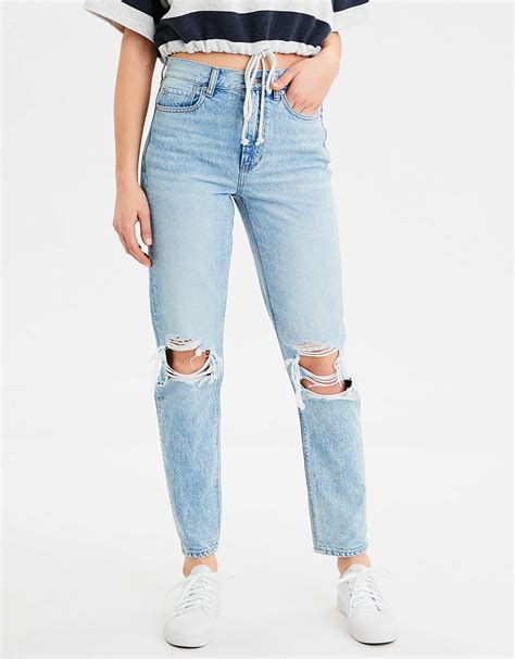 Eagle Gallery American Eagle Jeans Ripped Front And Back