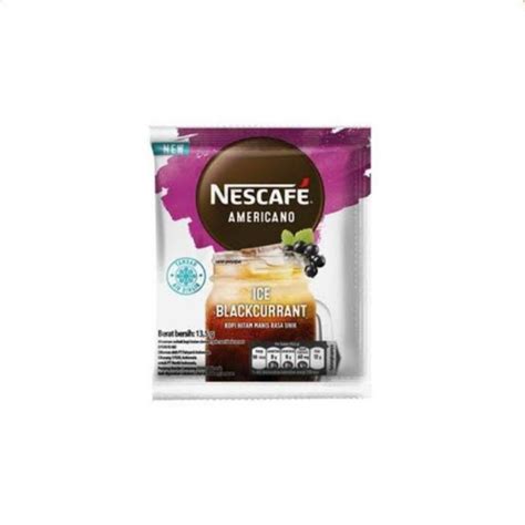 Jual Nescafe Americano Ice Blackcurrant Shopee Indonesia