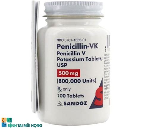 Thuốc Penicillin V Trị Viêm Họng Do Nhiễm Trùng Giá Bao Nhiêu Có Tốt