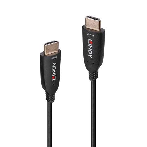 30m Fibre Optic Hybrid Hdmi 8k60 Cable From Lindy Uk