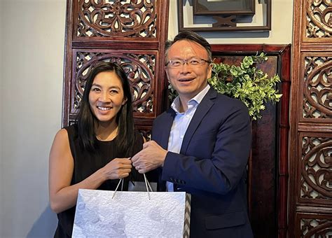 Belize Ambassador David Kuan Chou Chien Meets Ambassador To Us Michelle Kwan Writeups 24