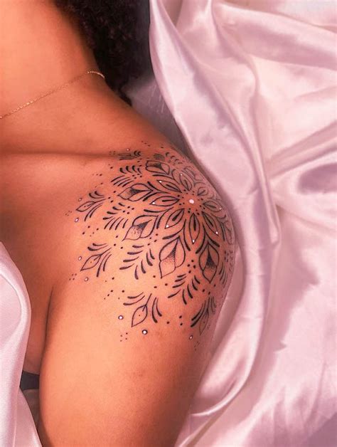 Mandala Flower Tattoo Shoulder Best Flower Site