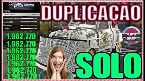 DUPLICAÇÃO MASSIVA SOLOSUPER FÁCIL E RÁPIDOBUNKER E OFICINA TUNING