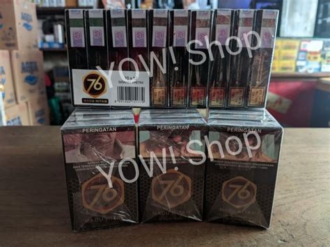 Jual Rokok Djarum 76 Madu Hitam Kretek Isi 12 Batang Di Lapak Yow Shop