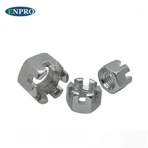 Stainless Steel Hex Slotted Castle Nuts China Din And Castle Nut