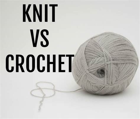 Knitting Vs. Crochet – Comments by a thoughtful reader – Crochet