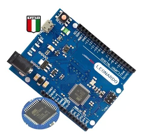 Placa Italy Para Arduino Leonardo R3 Rev3 Atmega32u4 Frete Grátis